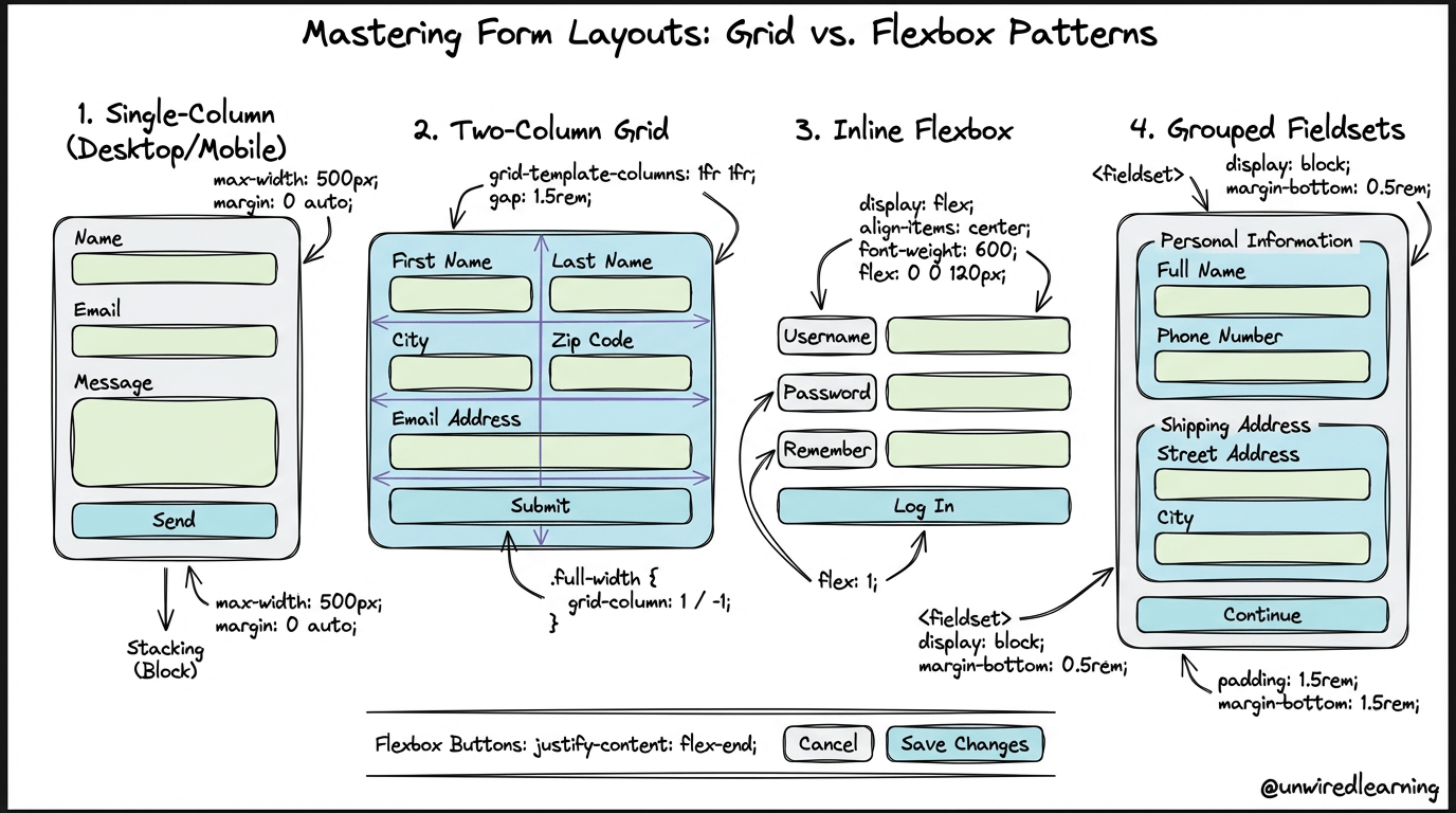 Form Layout Section Programming Blog & Tutorials - Unwired Learning
