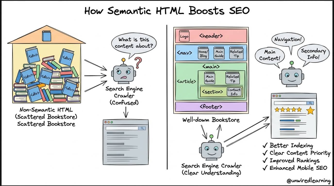 Semantic Html Website Programming Blog & Tutorials - Unwired Learning